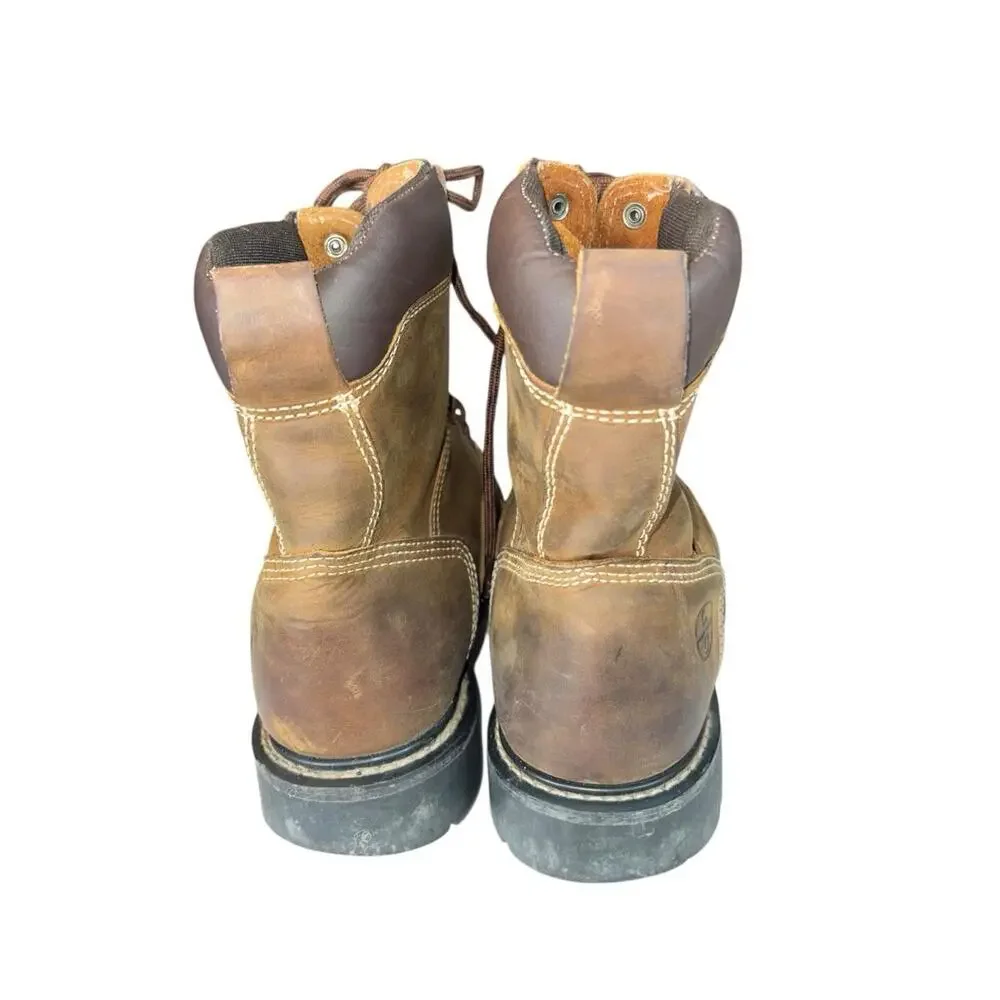 Lincoln‎ Outfitters L8S13 2 sizes Men's 10.5M & 10M Steel Toe Logger Work Boots